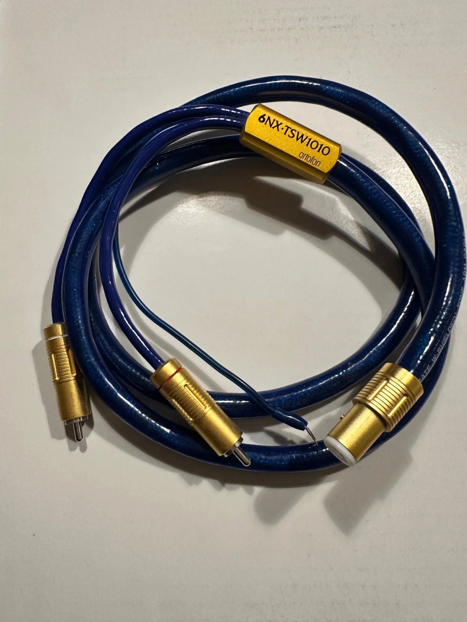 Tonarmskabel Ortofon 6NX-TSW 1010, RCA-5P - Bild 2 av 4