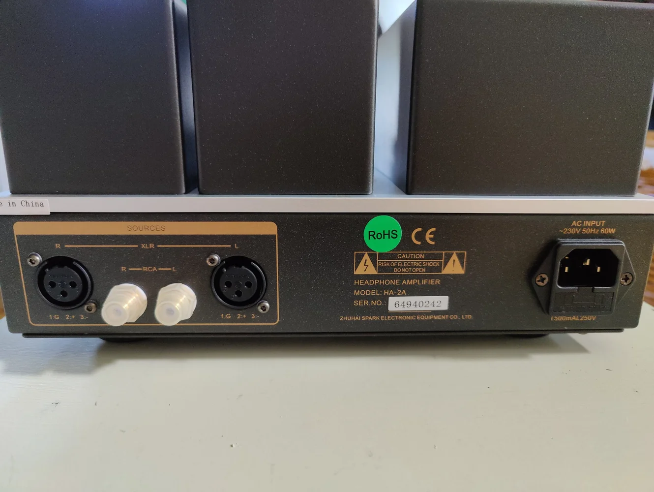 H&ouml;rlursf&ouml;rst&auml;rkare Cayin HA-2A - Bild 3 av 3