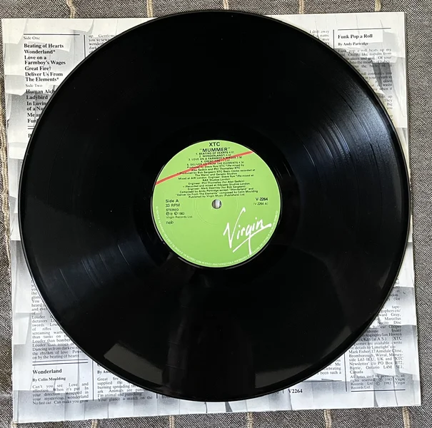 XTC – Mummer (LP) XTC – Mummer (LP) - Bild 2 av 3