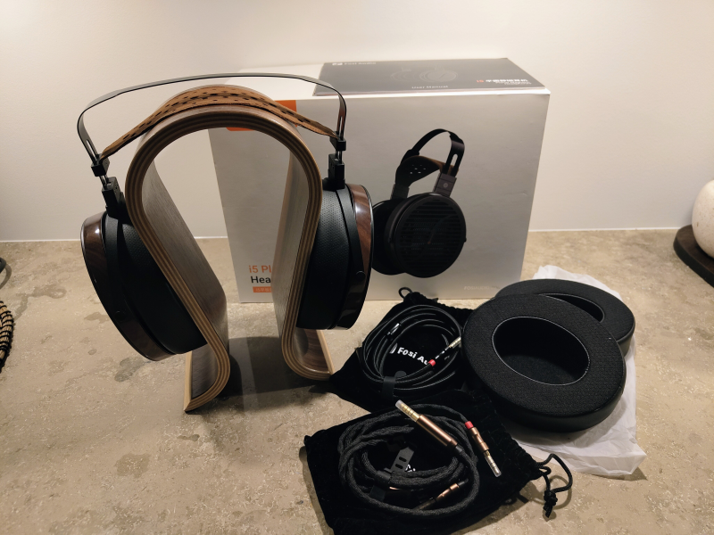 Fosi Audio i5 Planar Magnetic hörlurar, premium paket i nyskick! Fosi Audio i5 Planar Magnetic hörlurar, premium paket i nyskick! - Bild 1 av 6