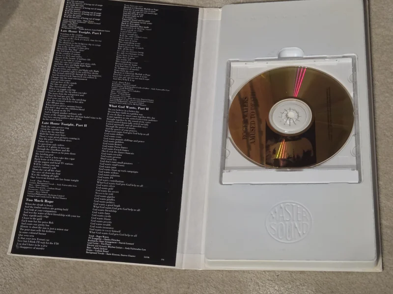 Roger Waters Amused to death Master Sound Roger Waters Amused to death Master Sound - Bild 2 av 5