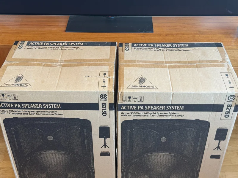 2x Helt nya 550 watts professionella PA-högtalare! – Eurolive B215D 2x Helt nya 550 watts professionella PA-högtalare! – Eurolive B215D - Bild 3 av 6