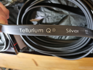 Tellurium Q Silver II 2x5m + Jumpers