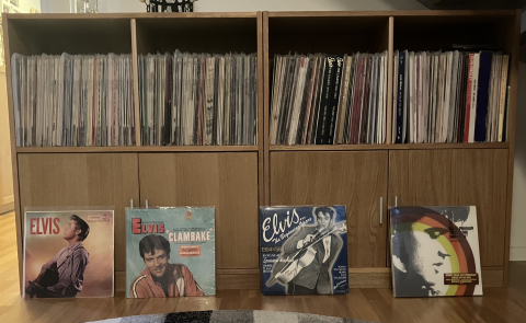 Elvis LP samling 