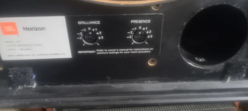 JBL L 166 Horizon JBL L 166 Horizon - Bild 2 av 3