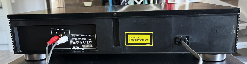 Sony CDP-470 - Bild 3 av 3