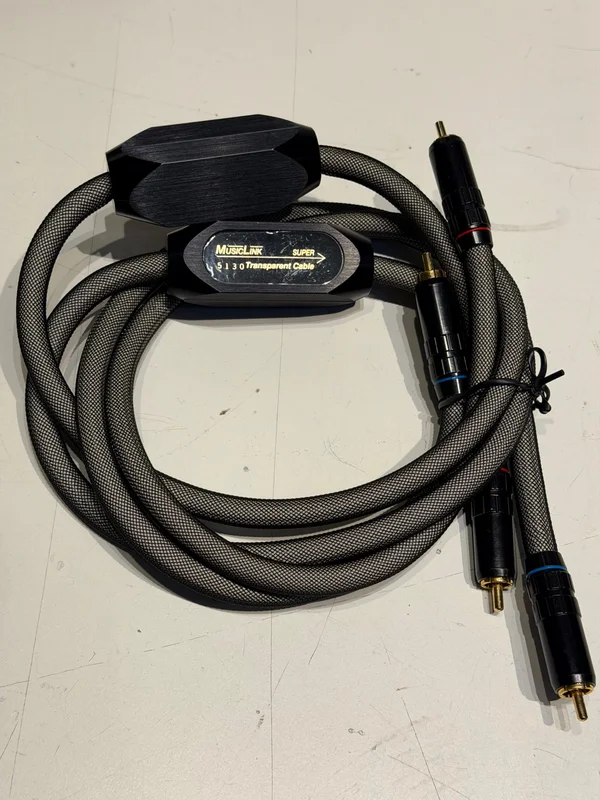 Transparent Musiclink Super 2x1m RCA - Bild 1 av 1
