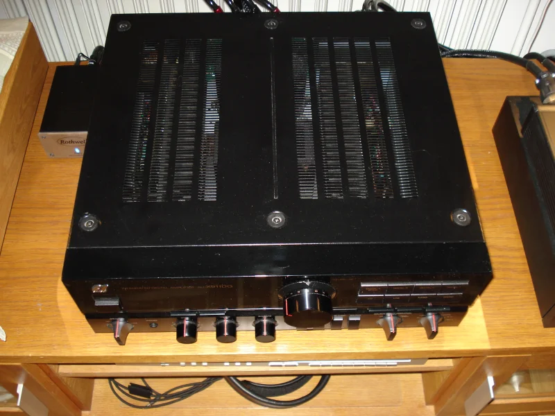 S&auml;ljes/Bytes Sansui AU-X911DG, helrenoverad - Bild 3 av 3