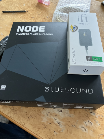 Bluesound Node N130 uppgraderad