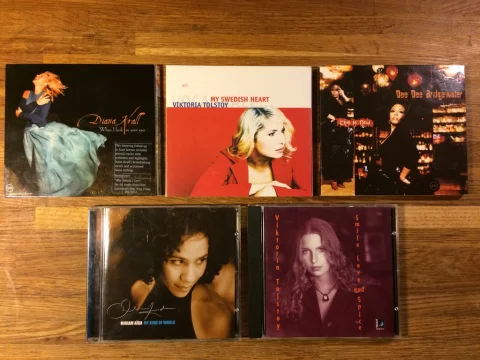 CD - FEMALE JAZZ - V/A (Div. Artister) Fint Skick.!