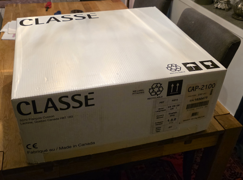 Classé CAP-2100 integrerad förstärkare - Bild 8 av 8