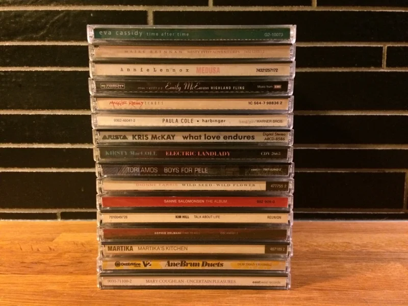CD - FEMALE Pop &amp; Rock - V/A (80-2000-talet) Div. Artister (Fint Skick.!) - Bild 2 av 4