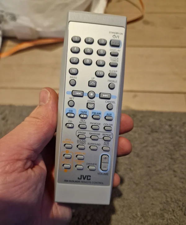 JVC UX-J60. Biamp kompaktstereo. Ny i kartong! - Bild 5 av 7