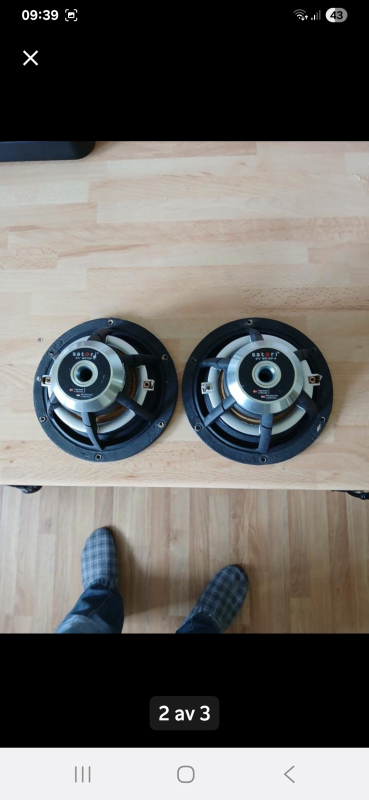 SB Acoustics Satori MR16P-4 - Bild 2 av 2