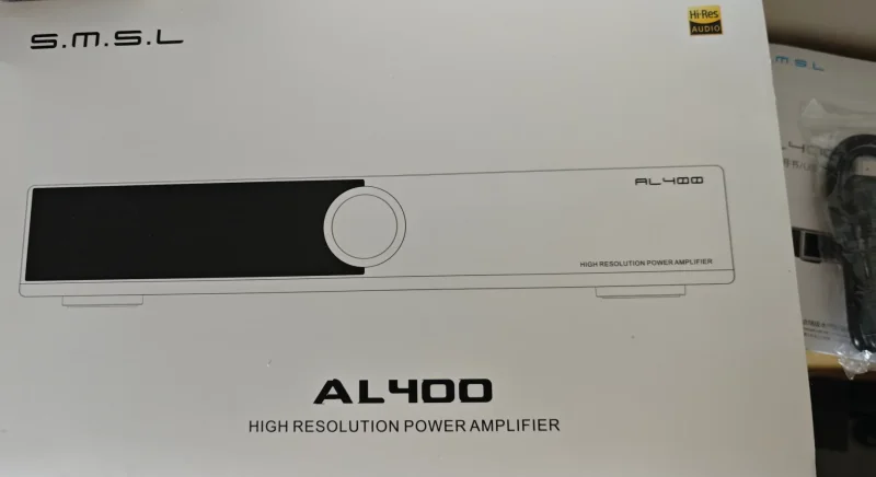 SMSL AL400 stereof&ouml;rst&auml;rkare med fj&auml;rr, nyskick - Bild 4 av 4