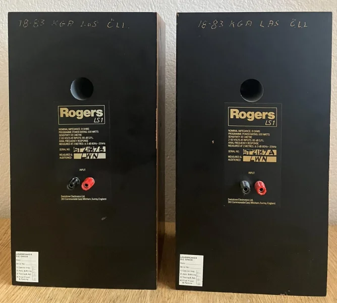 Rogers LS1 högtalare Rogers LS1 högtalare - Bild 2 av 7
