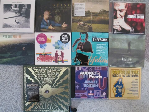 CD Skivor Säljes  " Audiophilepaket"