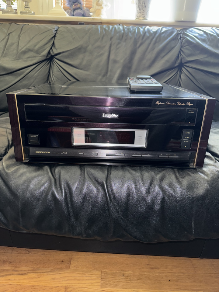 Pioneer LD-X1 refence cd laserdisc 