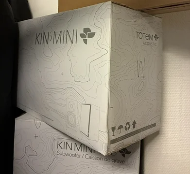 Totem KIN MINI speakers, Totem KIN MINI Subwoofer, Totem Tress Cable