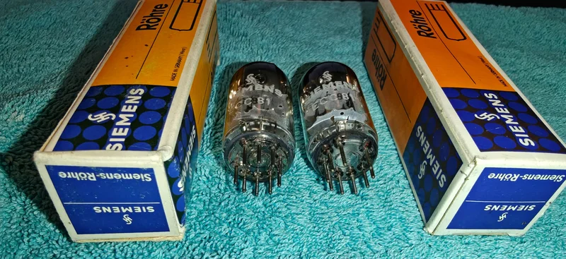Matchat par Siemens ECC 81 NOS &aring;r 67. - Bild 2 av 5