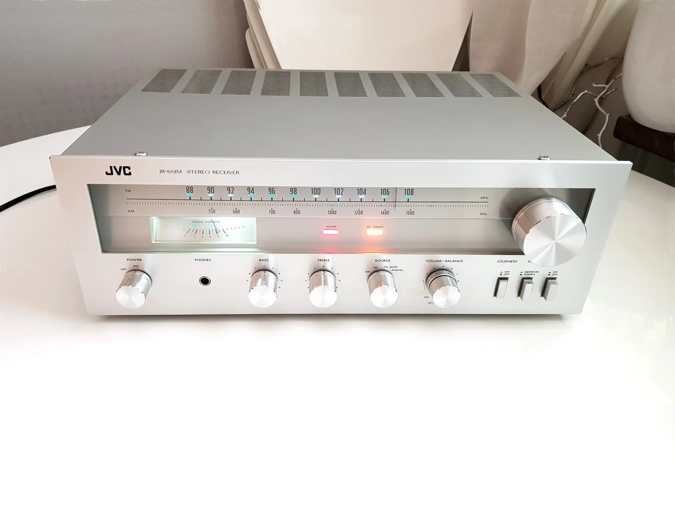 JVC JR-S61M Vintage Receiver + Högtalare
