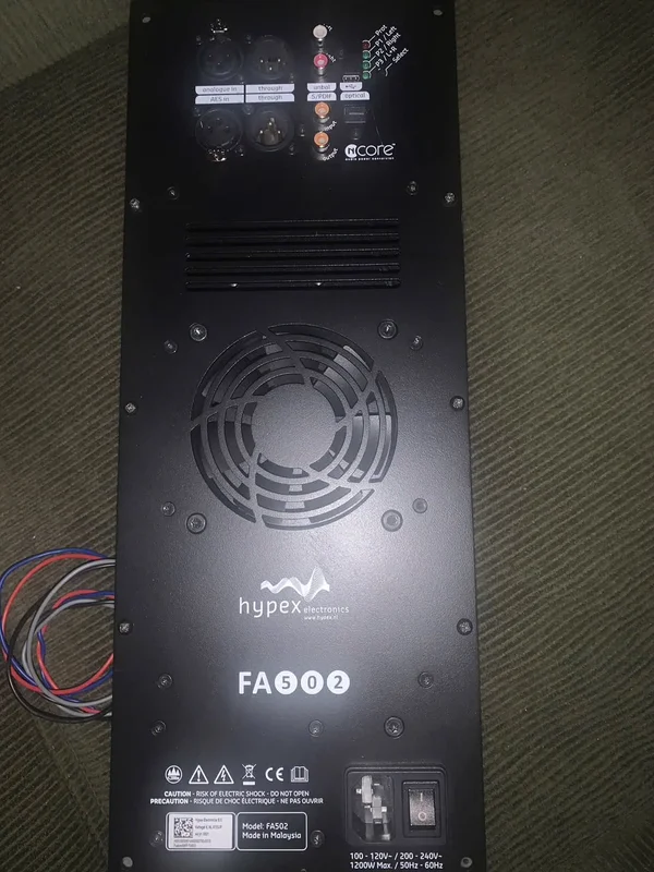 Acoustic Elegance dipoler och Hypex plateamps.  - Image 3 of 4