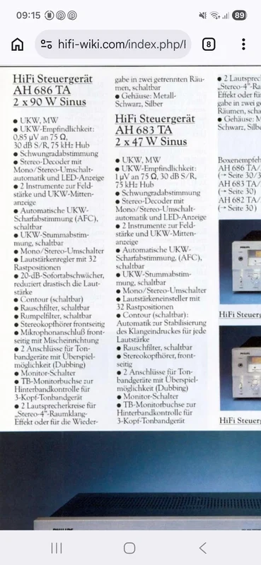 Philips soundmaster 22AH686/00 - Bild 8 av 9