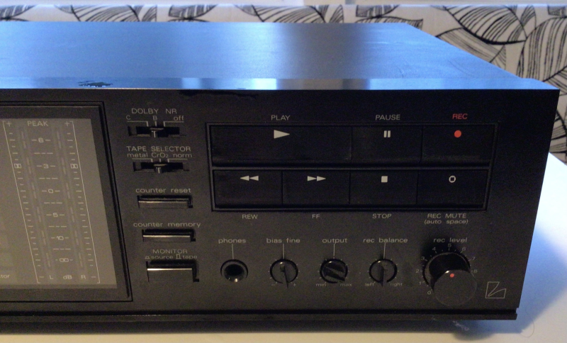 Kassettdäck Luxman K-112, 3 Head HX PRO - Bild 3 av 6