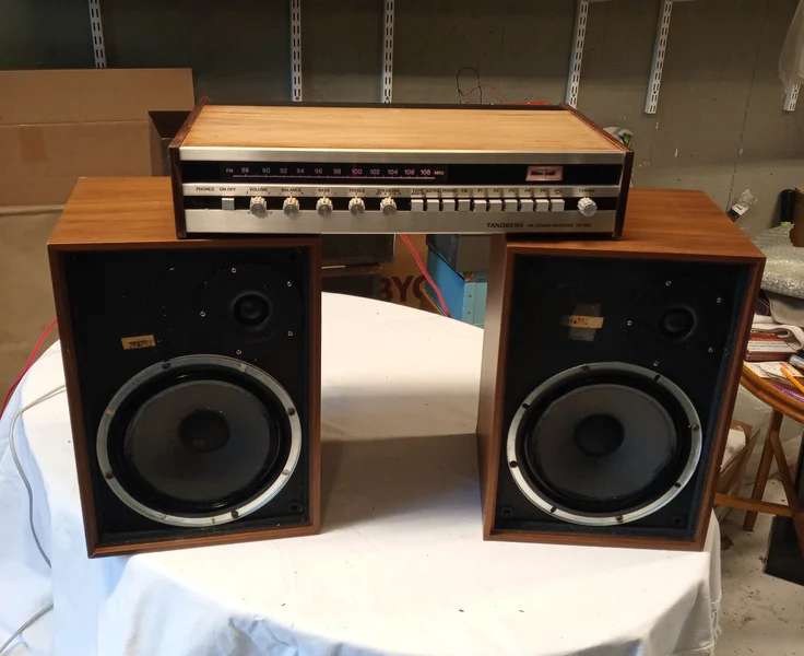 Wharfedale Denton 2 från 70-talet, nyrenoverade Wharfedale Denton 2 från 70-talet, nyrenoverade - Bild 1 av 9