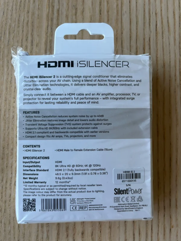 iFi Audio SilentPower HDMI iSilencer 2 - Bild 2 av 4