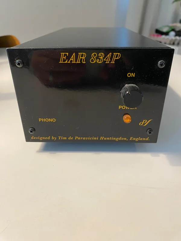 EAR 834P riaa-f&ouml;rsteg svart - Bild 1 av 5