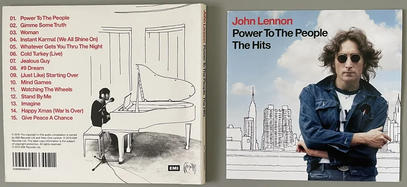 John Lennon - Power To The People_The Hits (CD) - Bild 3 av 3