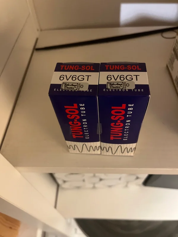 TungSol 6V6 GT matchat par. Nya - Bild 1 av 1