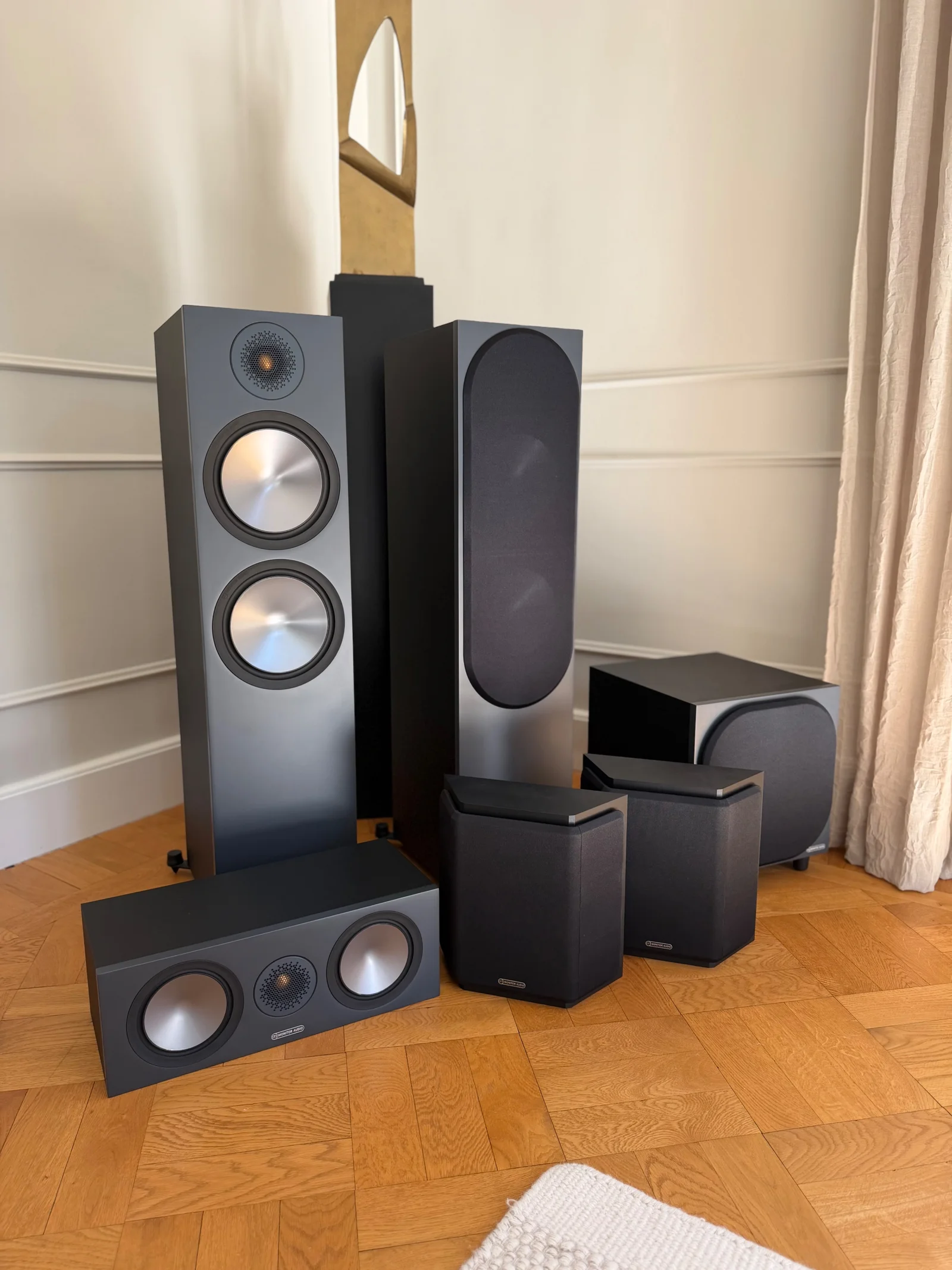 Monitor Audio Bronze 500 5.1 6G (Svart)