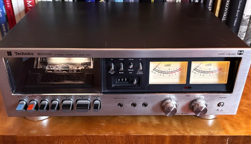 Kassettd&auml;ck / Technics 630 USD - Bild 1 av 7