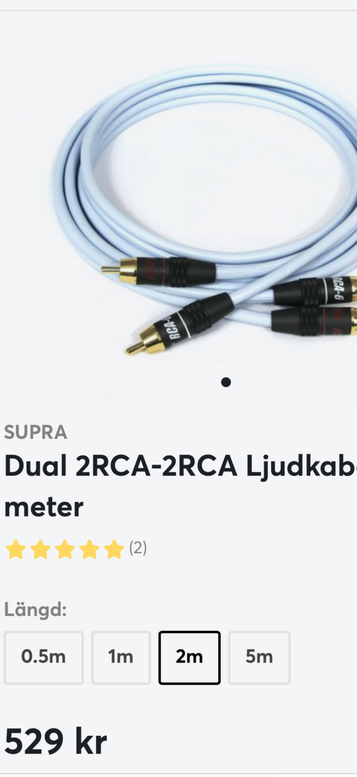 SUPRA DUAL RCA