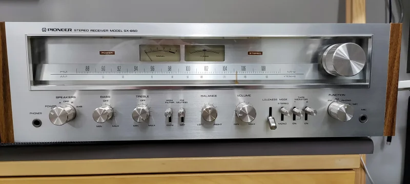  Pioneer Receiver SX 650 - Bild 5 av 5