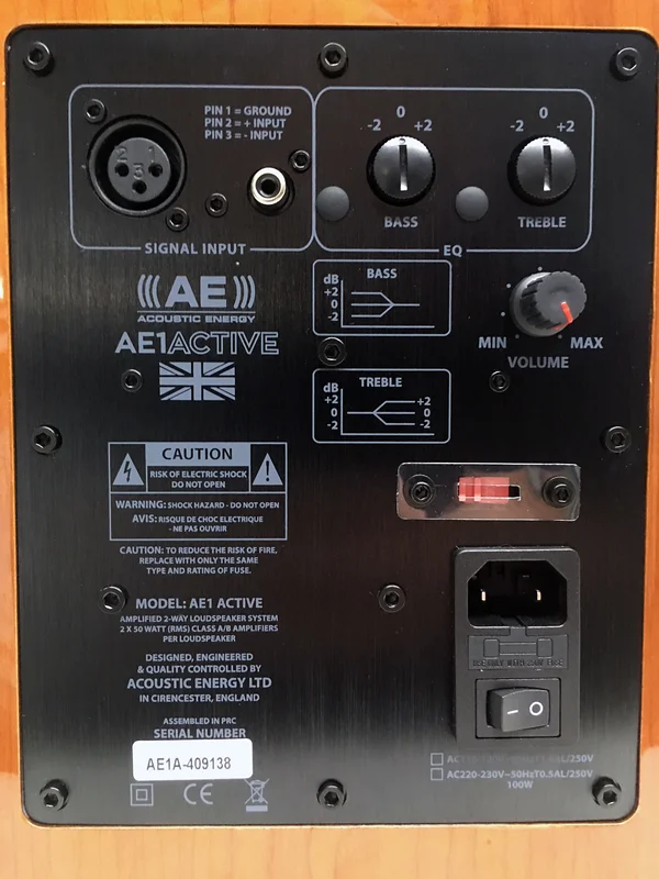 Acoustic Energy AE1 Active ** Kampanj+demo ** - Billede 2 af 2