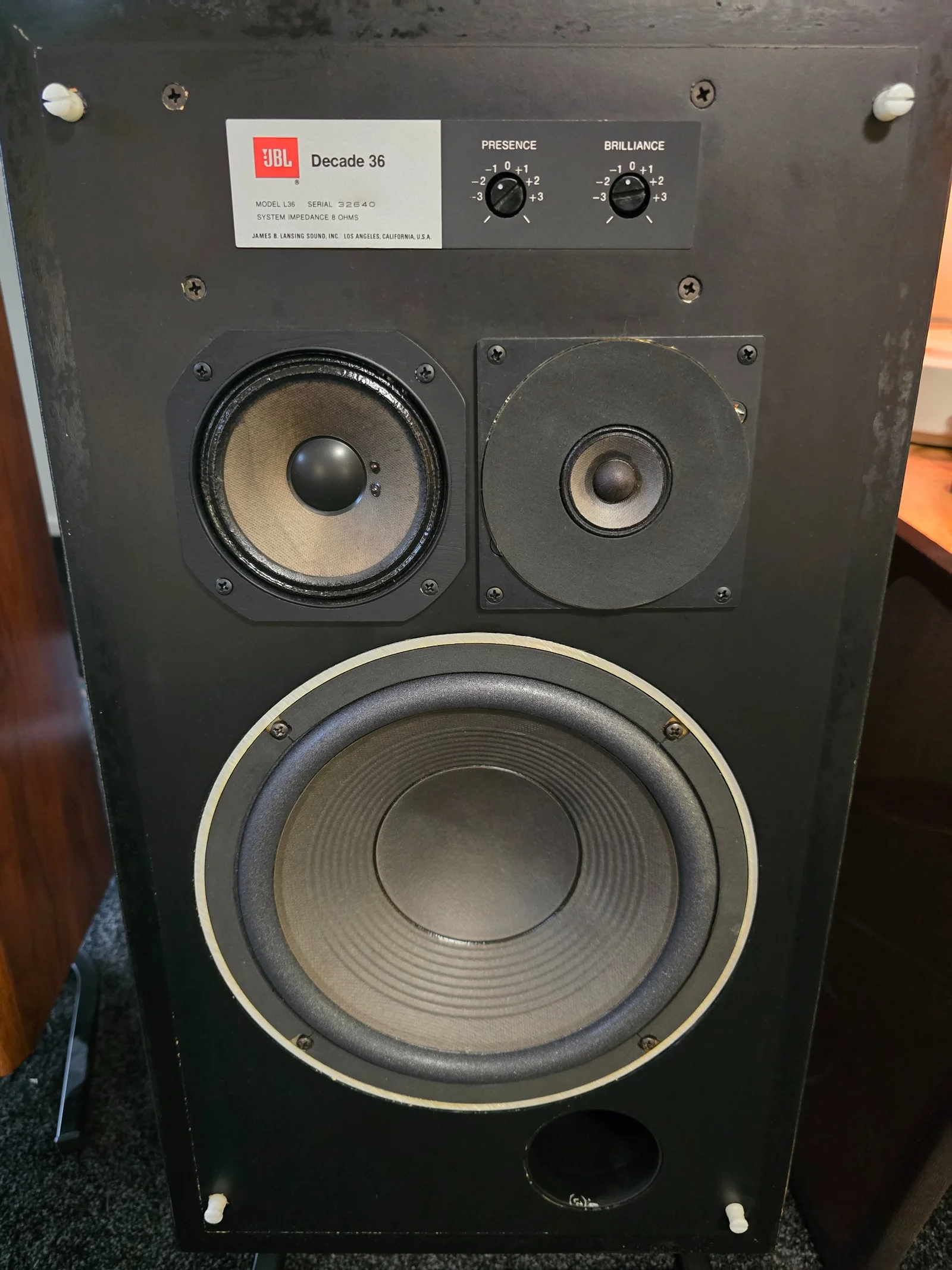 JBL L-36 Decade JBL L-36 Decade - Billede 8 af 10