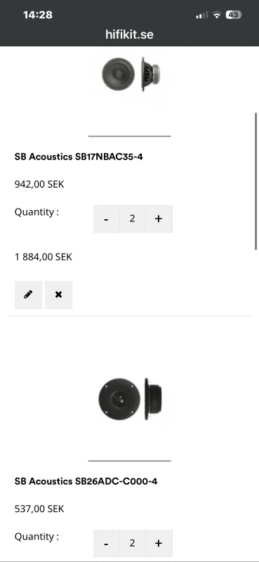 SB Acoustics Bromo - Bild 4 av 5