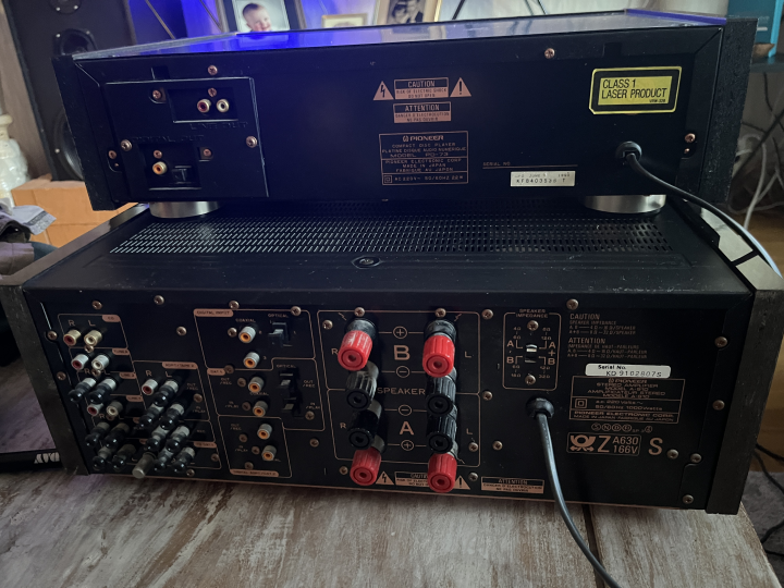 Pioneer Reference A-91D och PD-73