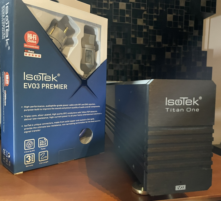 Isotek Titan One EVO3 + Premier nätkabel