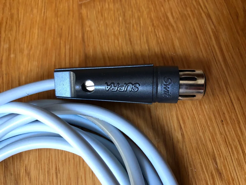 SUPRA Sublink 1XLR/F-1XLR/M (3m) Isbl&aring; - Billede 3 af 8