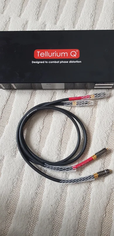 Tellurium Q Black rca - 1 m Tellurium Q Black rca - 1 m - Bild 1 av 2