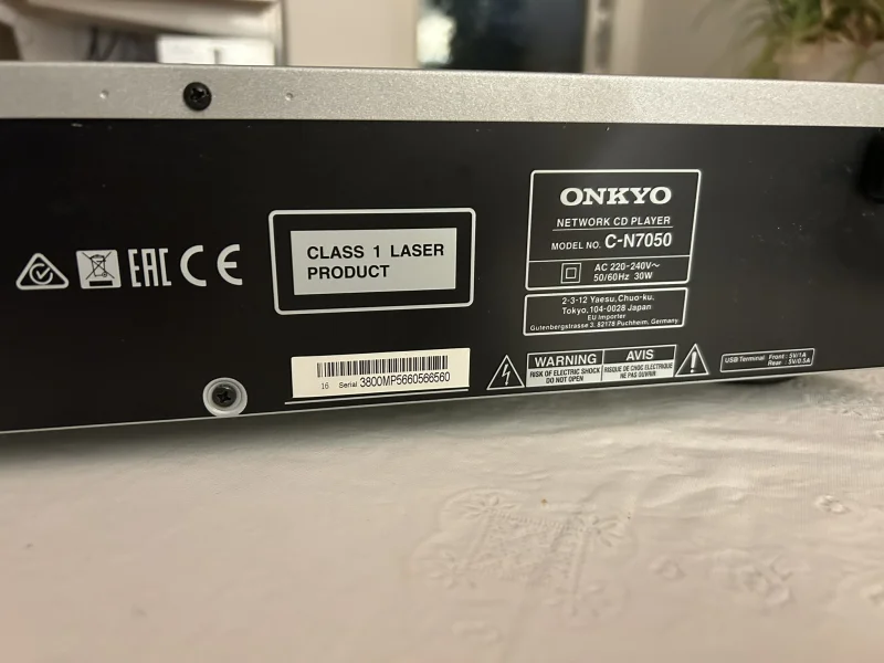 Onkyo N-C7050 Onkyo N-C7050 - Bild 4 av 5