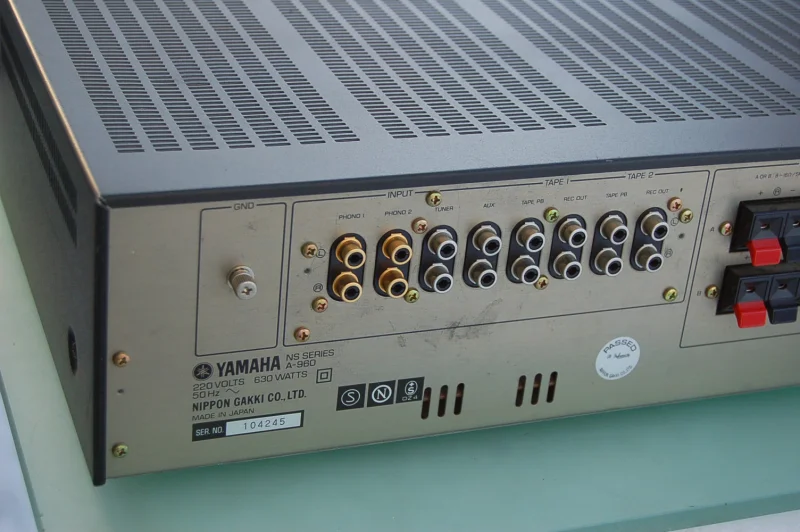 Yamaha A-960 / 2x Phono / MM&MC - Bild 7 av 8