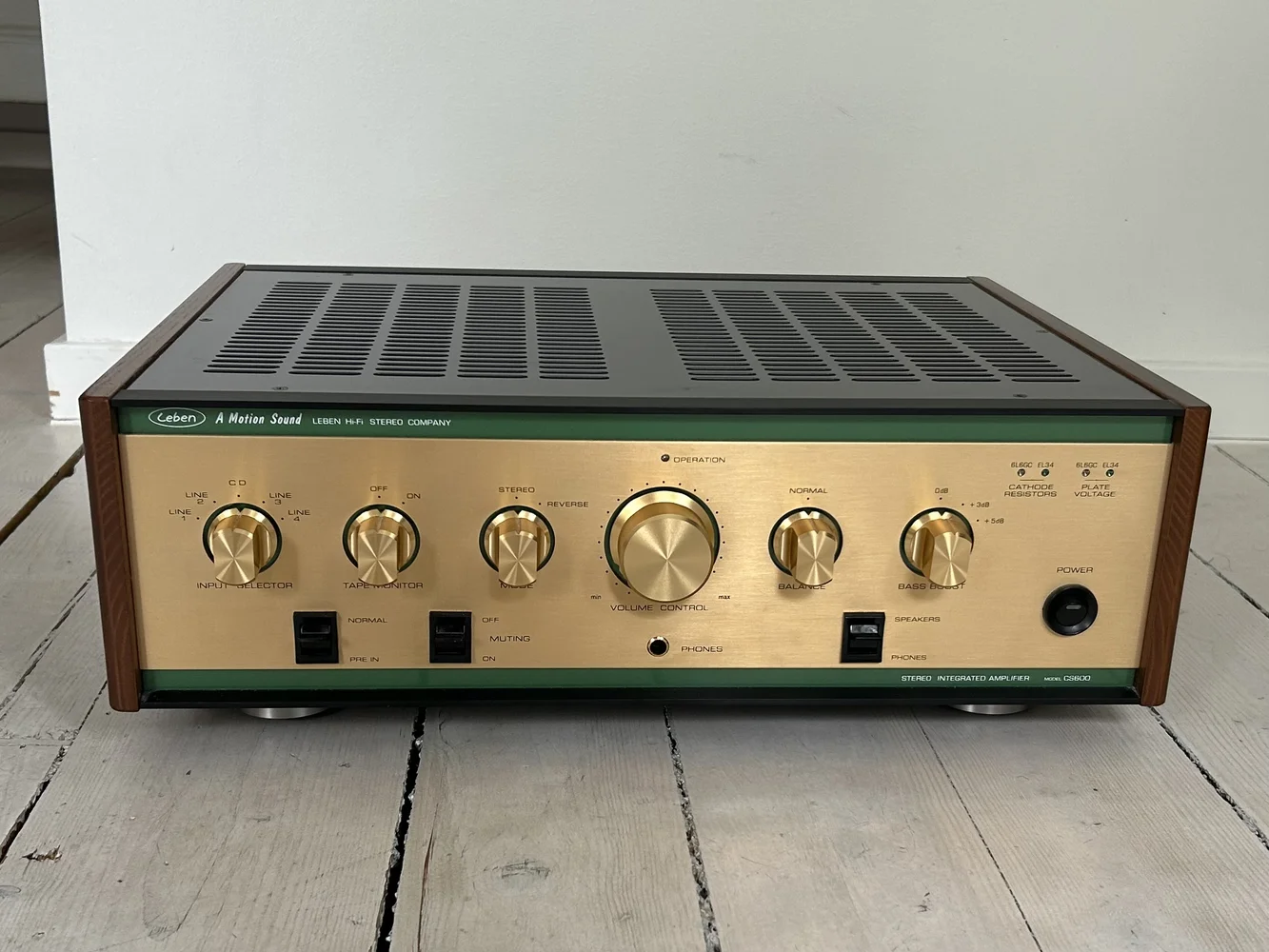 Leben CS 600 rörförstärkare