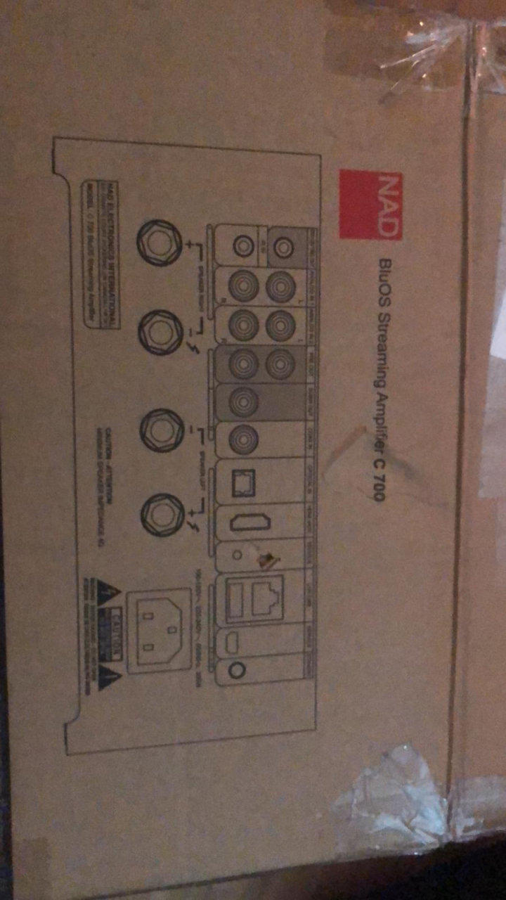 NAD C700 BluOS Streamingförstärkare – Nyskick, originalkartong