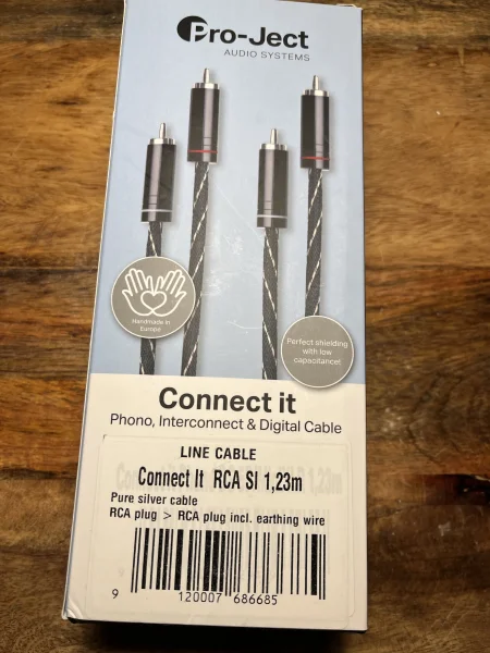 Pro-ject Si- line phono kabel  - Bild 4 av 5