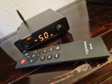 Topping MX3 integrerad förstärkare med DAC/BT/hörlursförstärkare